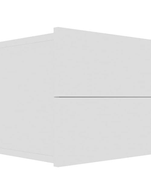 Încărcați imaginea în vizualizatorul Galerie, Noptieră, alb, 40 x 30 x 30 cm, PAL - Lando
