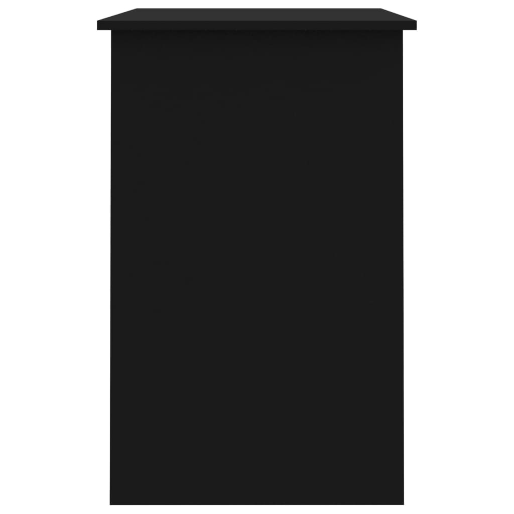 Birou, negru, 100 x 50 x 76 cm, PAL - Lando