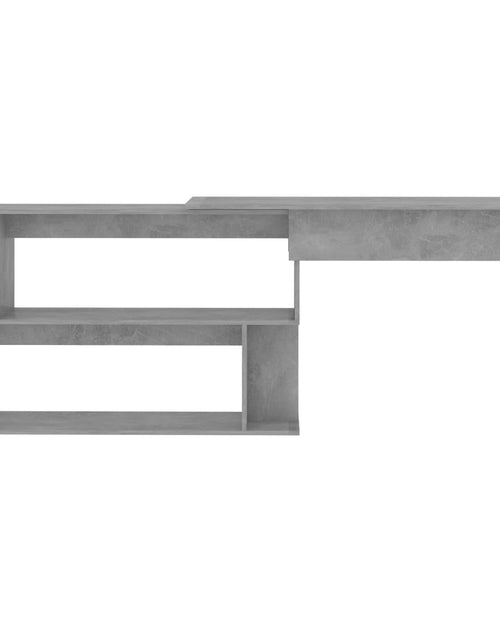 Загрузите изображение в средство просмотра галереи, Birou de colț, gri beton, 200 x 50 x 76 cm, PAL - Lando
