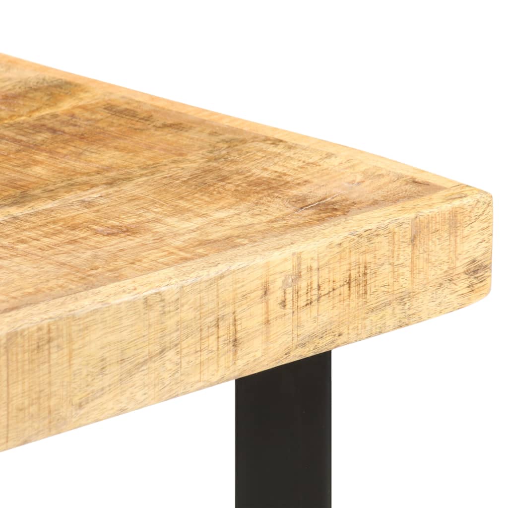Masă de bar, 60 x 60 x 107 cm, lemn de mango nefinisat - Lando