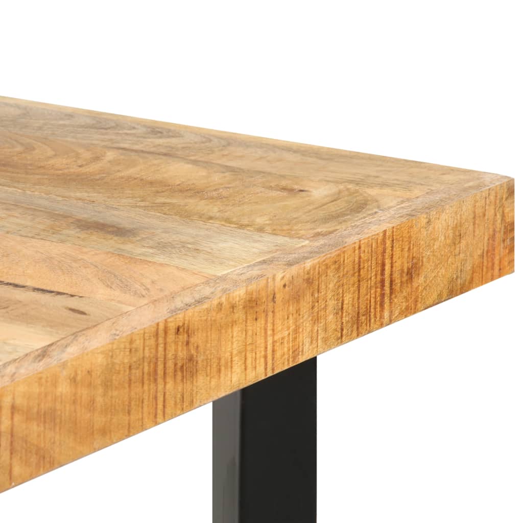 Masă de bar, 180x70x107 cm, lemn de mango nefinisat - Lando