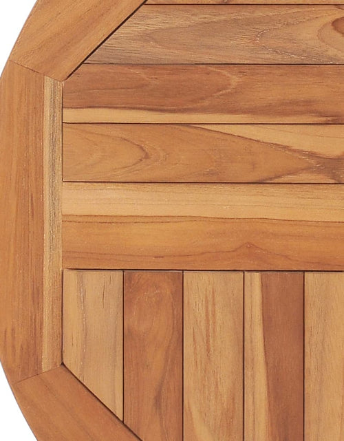 Încărcați imaginea în vizualizatorul Galerie, Blat de masă, 60 cm, lemn masiv de tec, rotund, 2,5 cm - Lando
