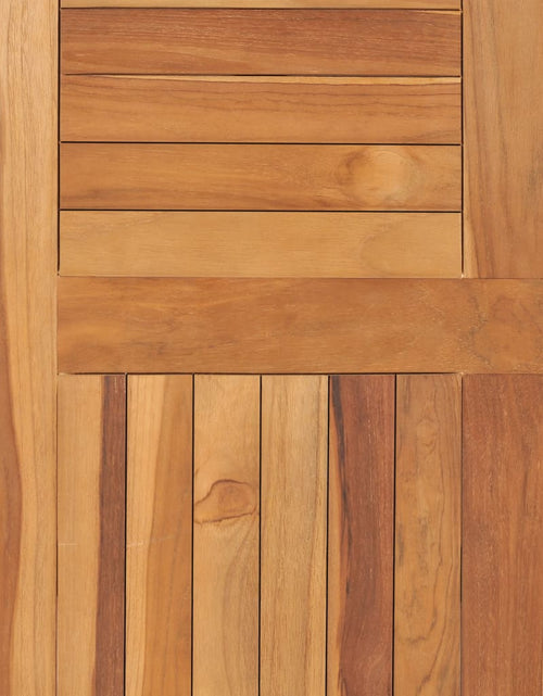 Загрузите изображение в средство просмотра галереи, Blat de masă pătrat, 80 x 80 x 2,5 cm, lemn masiv de tec - Lando
