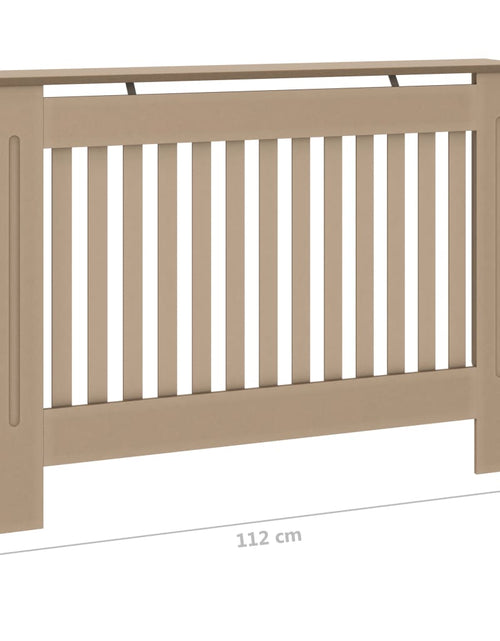 Загрузите изображение в средство просмотра галереи, Mască pentru calorifer, 112 x 19 x 81 cm, MDF Lando - Lando
