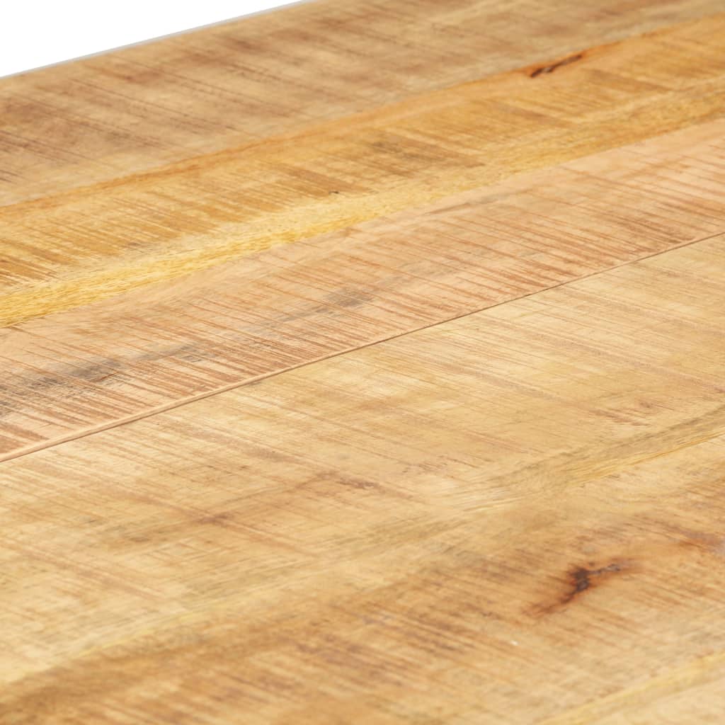 Masă de bucătărie, 140x70x76 cm, lemn masiv de mango nefinisat - Lando