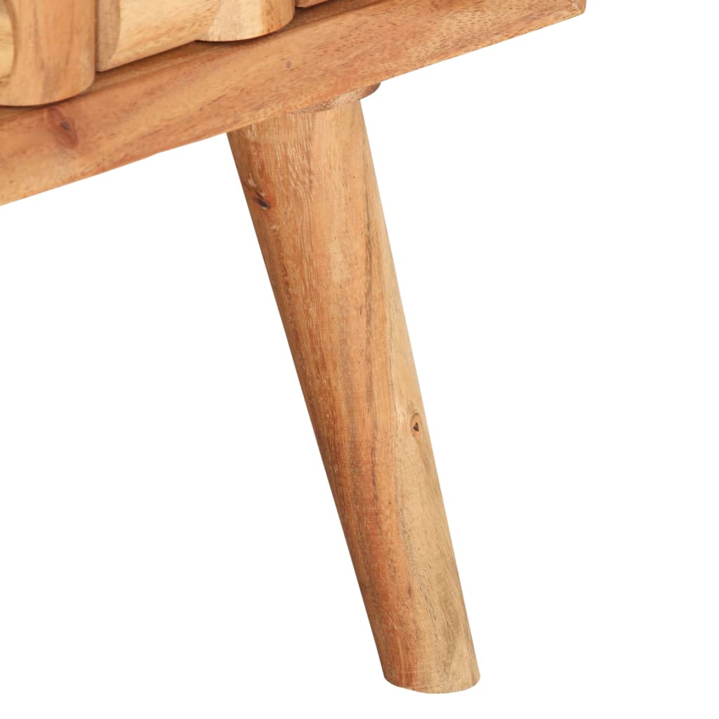 Servantă, 75 x 35 x 65 cm, lemn masiv de acacia Lando - Lando