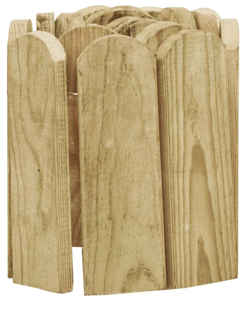 Загрузите изображение в средство просмотра галереи, Rolă de bordură, verde, 120 cm, lemn de pin tratat - Lando
