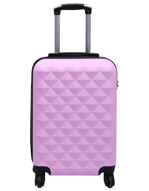 Загрузите изображение в средство просмотра галереи, Set de valize cu carcasă rigidă, 2 piese, roz, ABS - Lando
