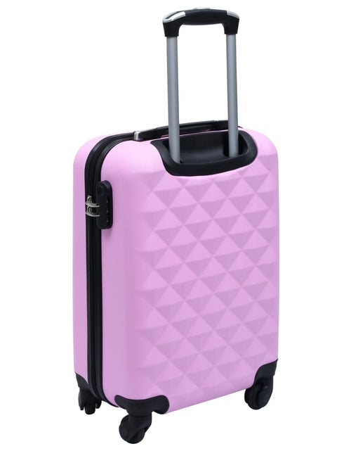 Încărcați imaginea în vizualizatorul Galerie, Set de valize cu carcasă rigidă, 2 piese, roz, ABS - Lando
