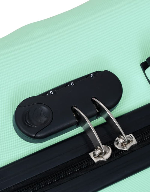 Загрузите изображение в средство просмотра галереи, Set de valize cu carcasă rigidă, 2 piese, verde mentă, ABS - Lando
