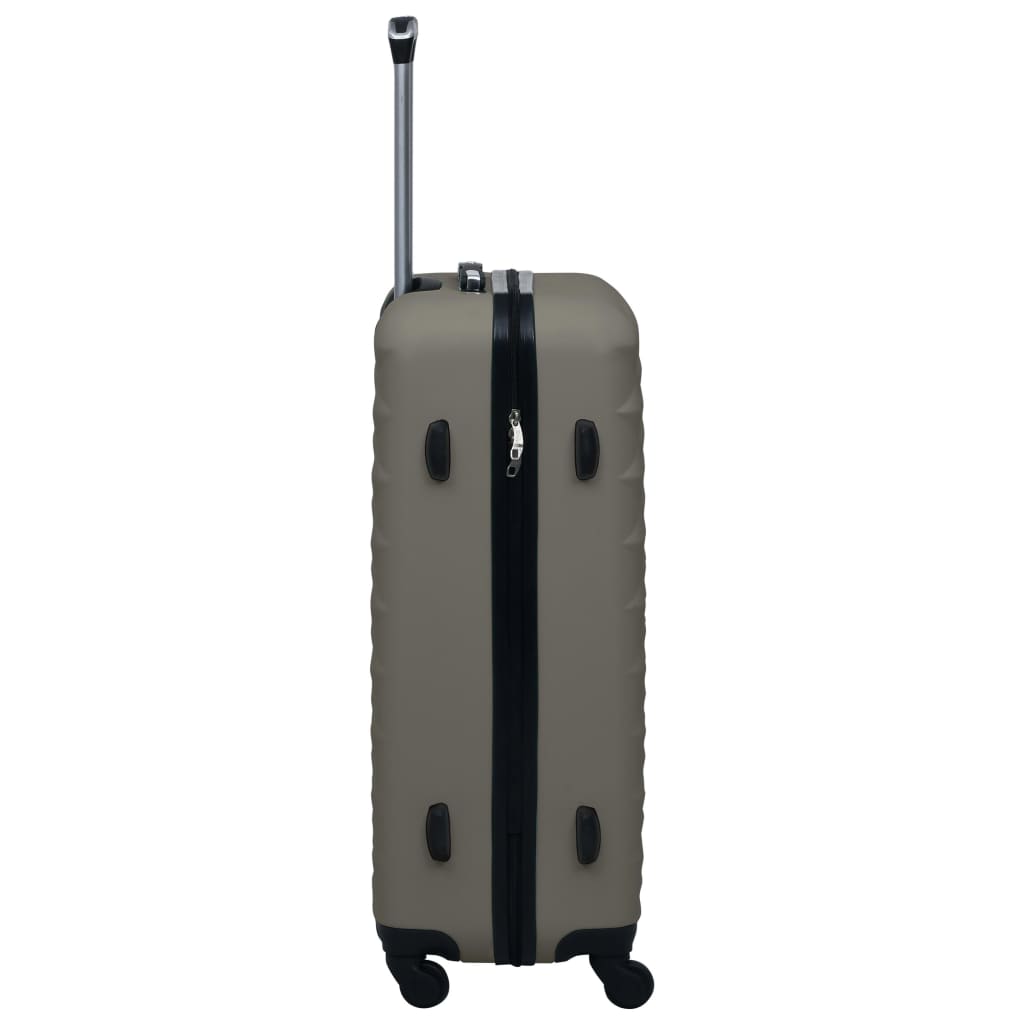 Set de valize cu carcasă rigidă, 2 piese, antracit, ABS - Lando