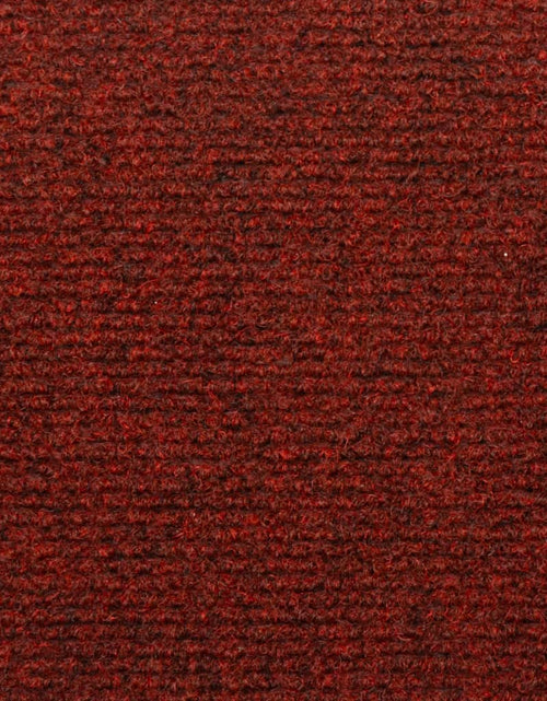 Загрузите изображение в средство просмотра галереи, Covorașe de scări cusătură punch, 15 buc., roșu, 65x21x4 cm - Lando
