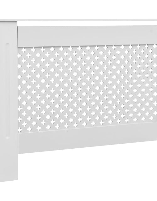 Încărcați imaginea în vizualizatorul Galerie, Măști de calorifer, 2 buc., alb, 112 x 19 x 81,5 cm, MDF Lando - Lando
