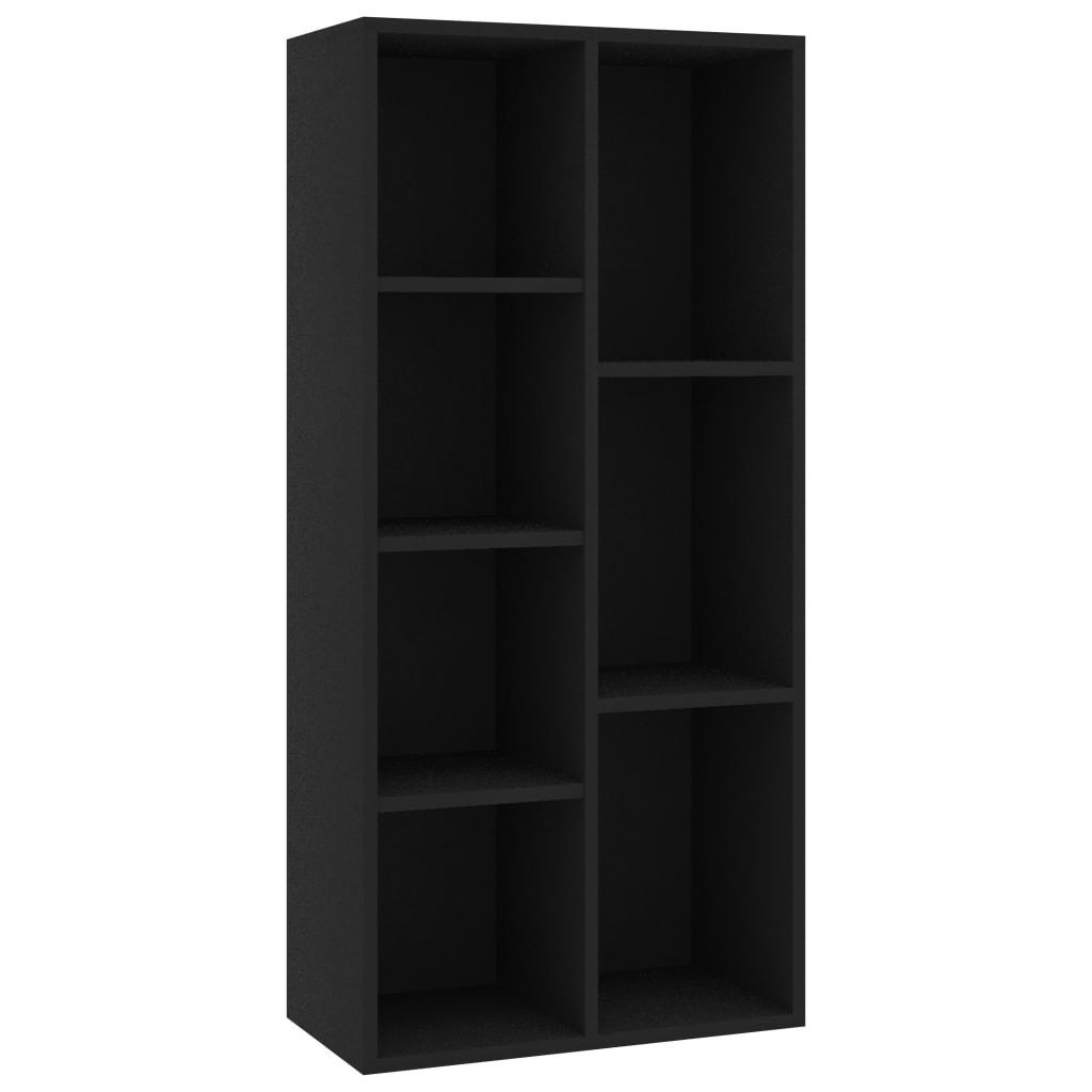 Bibliotecă, negru, 50 x 25 x 106 cm, PAL Lando - Lando