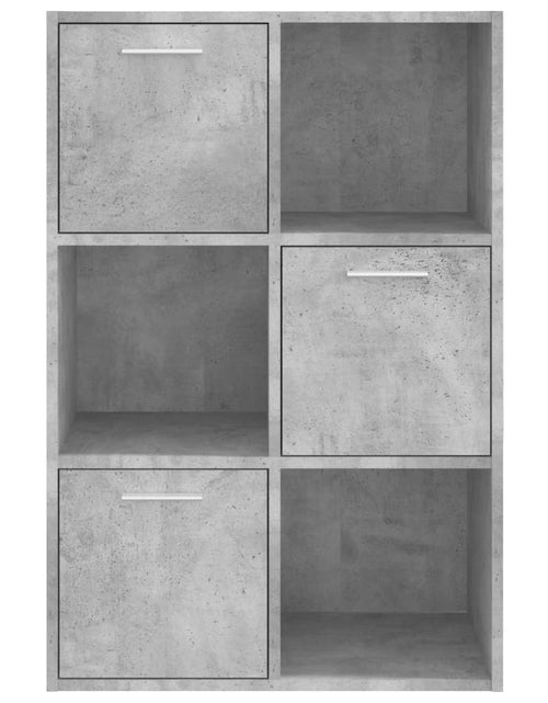 Încărcați imaginea în vizualizatorul Galerie, Dulap de depozitare, gri beton, 60 x 29,5 x 90 cm, PAL Lando - Lando
