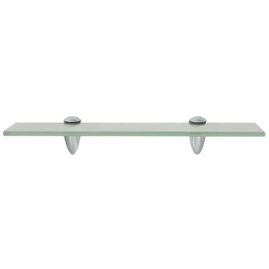 Rafturi suspendate, 2 buc,. 40 x 10 cm, sticlă, 8 mm - Lando