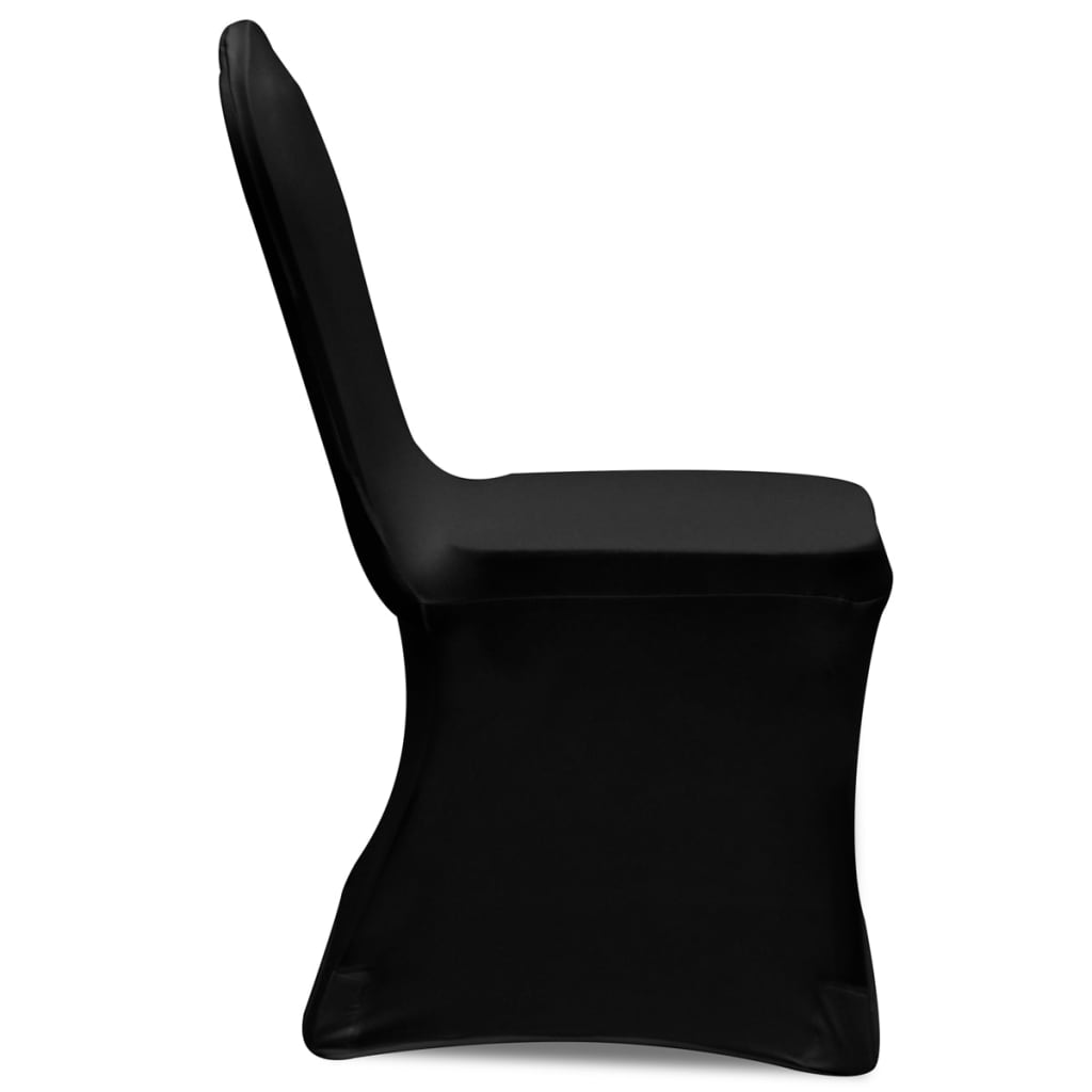 Huse de scaun elastice, 24 buc., negru - Lando