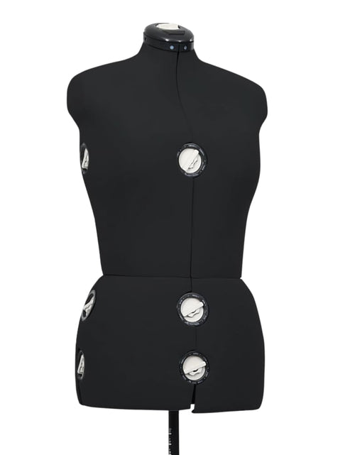 Загрузите изображение в средство просмотра галереи, Formă pentru rochie femeie reglabilă negru, dimensiune M 40-46 Lando - Lando
