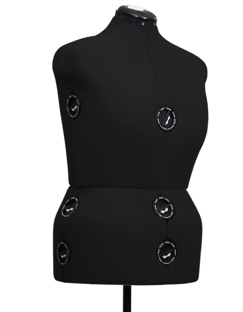 Încărcați imaginea în vizualizatorul Galerie, Formă pentru rochie femeie reglabilă negru, dimensiune L 44-50 Lando - Lando
