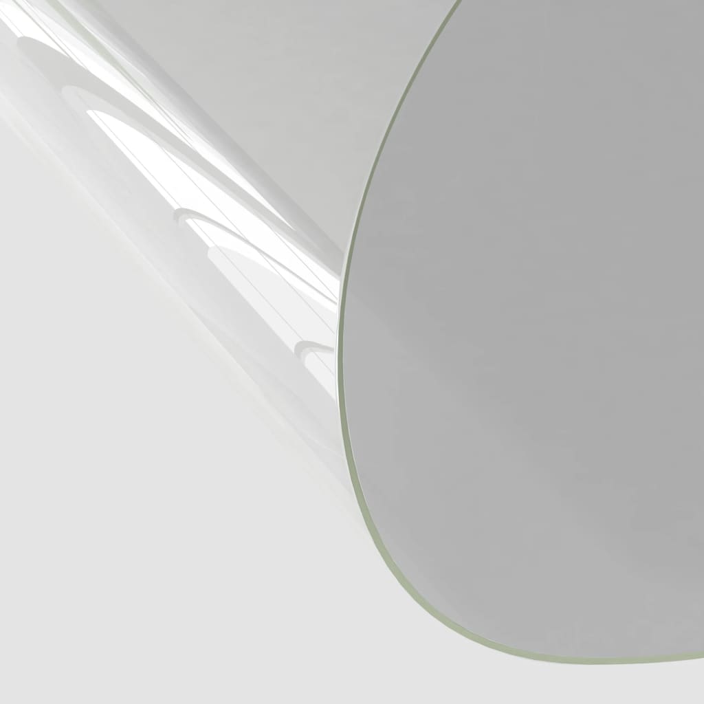 Folie de protecție masă, transparent, Ø 80 cm, PVC, 2 mm - Lando