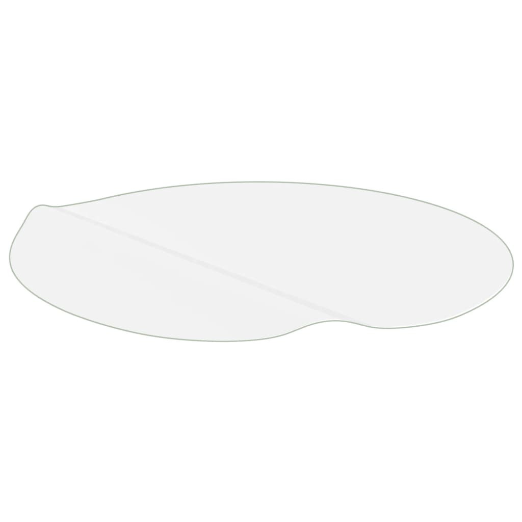 Folie de protecție masă, transparent, Ø 110 cm, PVC, 2 mm - Lando