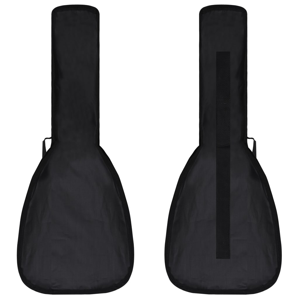 Set de ukulele soprano, pentru copii, cu husă, lemn închis, 23" Lando - Lando