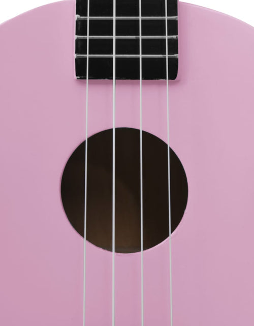 Încărcați imaginea în vizualizatorul Galerie, Set de ukulele soprano, pentru copii, cu husă, roz, 23&quot; Lando - Lando
