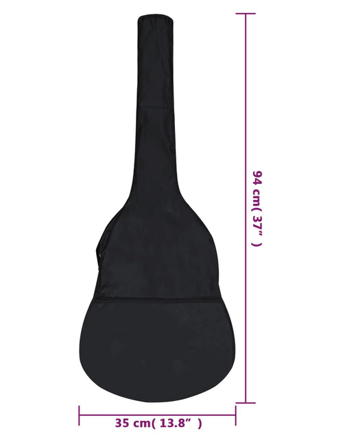 Загрузите изображение в средство просмотра галереи, Husă de chitară pentru chitară clasică , 3/4 , negru , 94x35 cm Lando - Lando
