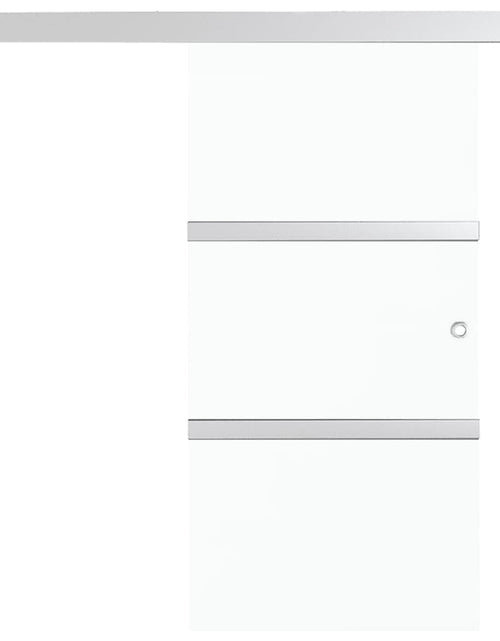 Încărcați imaginea în vizualizatorul Galerie, Ușă glisantă cu opritor silențios 76x205 cm sticlă ESG/aluminiu - Lando
