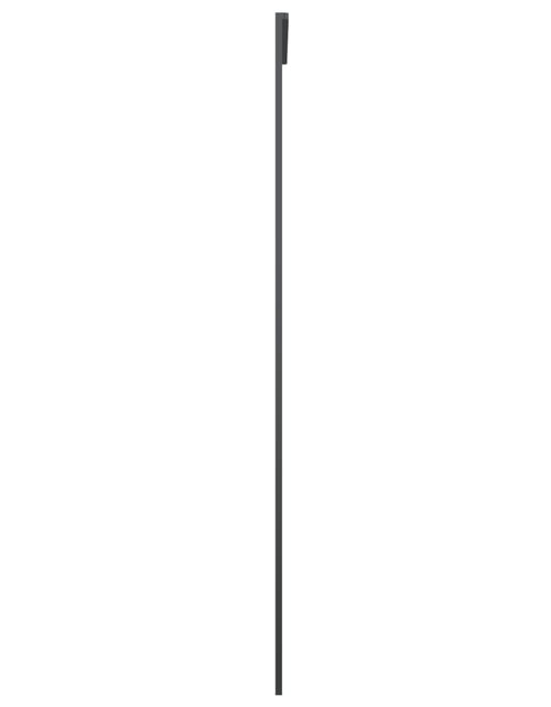 Încărcați imaginea în vizualizatorul Galerie, Ușă glisantă, negru, 76x205 cm, aluminiu și sticlă ESG - Lando
