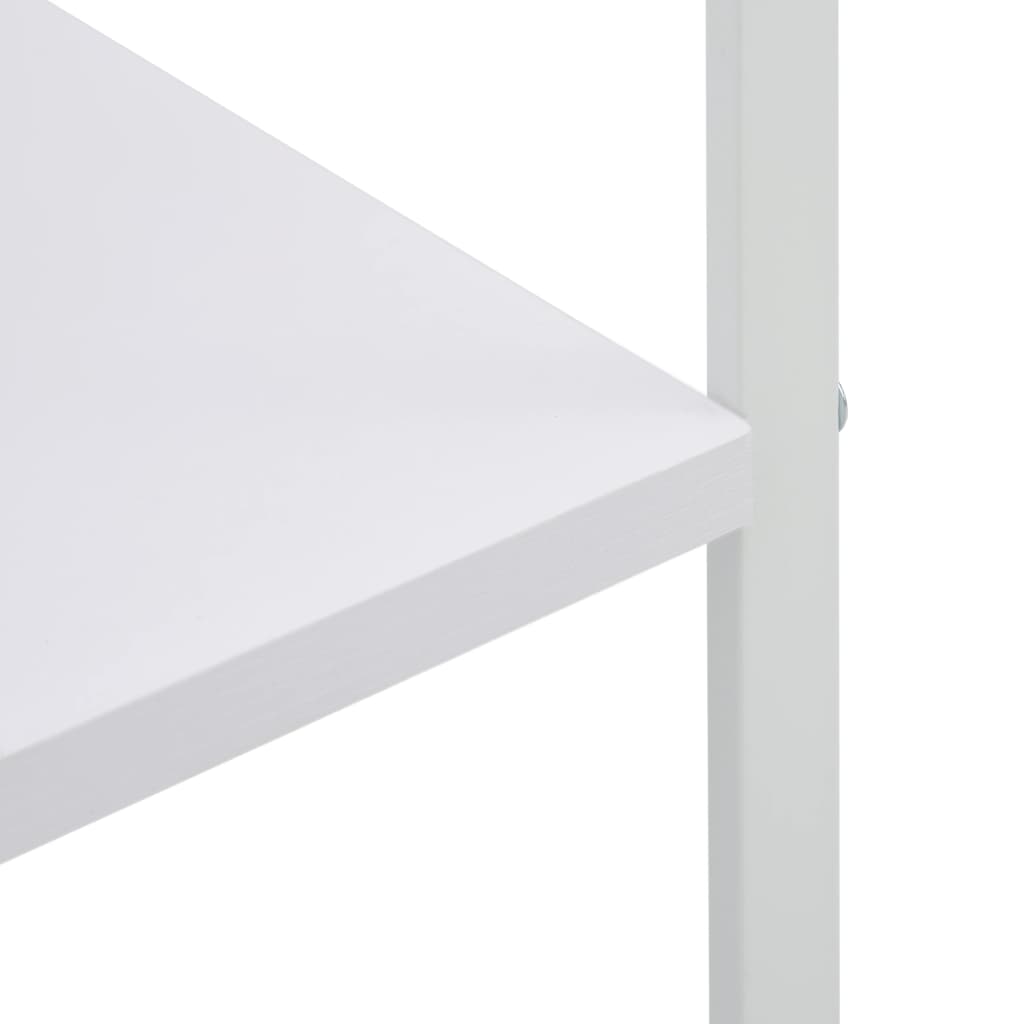 Dulap cuptor microunde, alb, 60x39,6x123 cm, lemn prelucrat - Lando