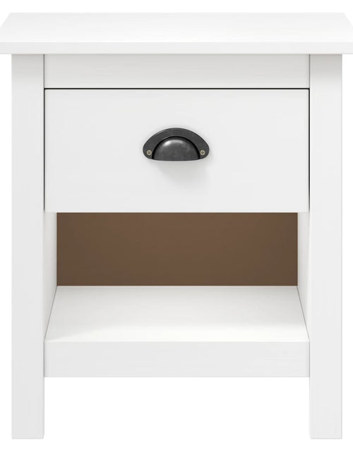 Încărcați imaginea în vizualizatorul Galerie, Noptiere Hill, 2 buc., 46x35x49,5 cm, lemn masiv de pin - Lando
