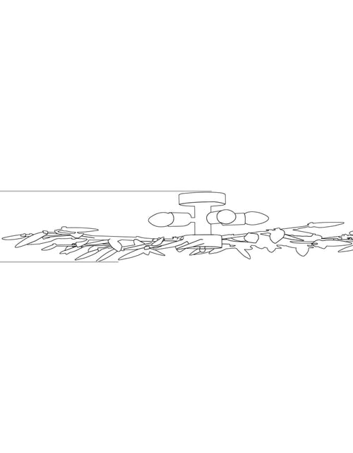 Загрузите изображение в средство просмотра галереи, Lustră cu brațe tip frunze cristal acrilic alb 5 becuri E14 - Lando
