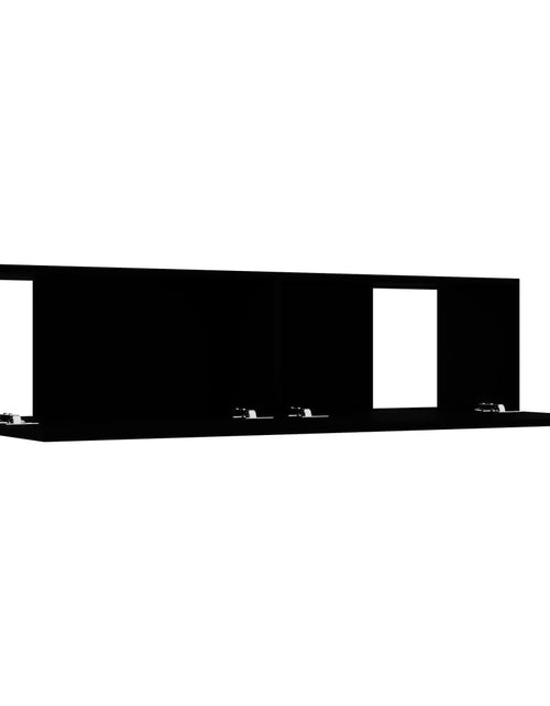 Încărcați imaginea în vizualizatorul Galerie, Comodă TV, negru, 120 x 30 x 30 cm, PAL Lando - Lando
