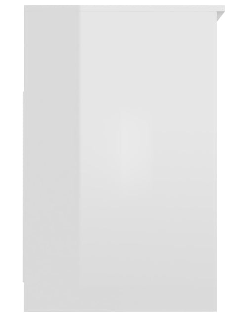 Încărcați imaginea în vizualizatorul Galerie, Dulap cu sertare, alb extralucios, 40x50x76 cm, lemn compozit - Lando
