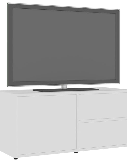 Загрузите изображение в средство просмотра галереи, Comodă TV, alb, 80 x 34 x 36 cm, PAL Lando - Lando
