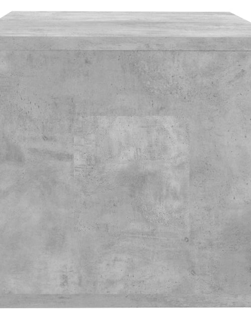Încărcați imaginea în vizualizatorul Galerie, Comodă TV, gri beton, 80 x 34 x 30 cm, PAL Lando - Lando
