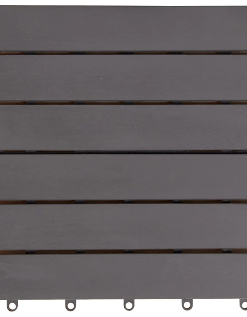 Загрузите изображение в средство просмотра галереи, Plăci pardoseală, 20 buc., gri, 30x30 cm, lemn masiv de acacia - Lando
