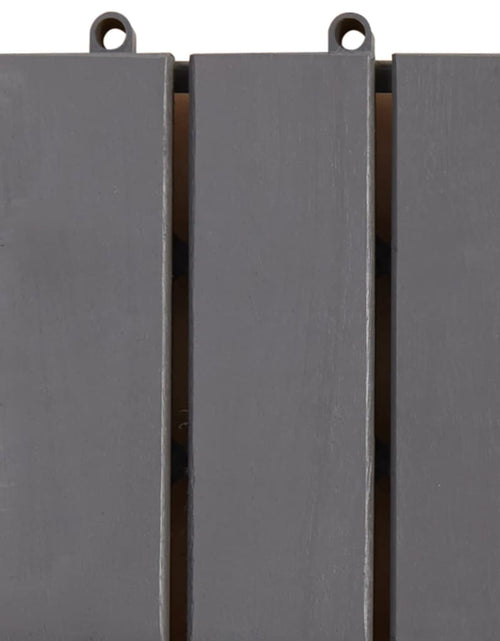 Încărcați imaginea în vizualizatorul Galerie, Plăci pardoseală, 20 buc., gri, 30x30 cm, lemn masiv de acacia - Lando
