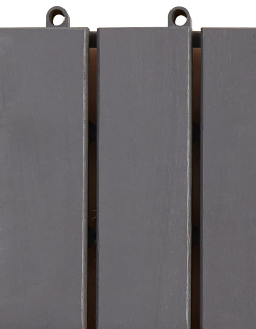 Încărcați imaginea în vizualizatorul Galerie, Plăci pardoseală, 30 buc., gri, 30x30 cm, lemn masiv de acacia - Lando
