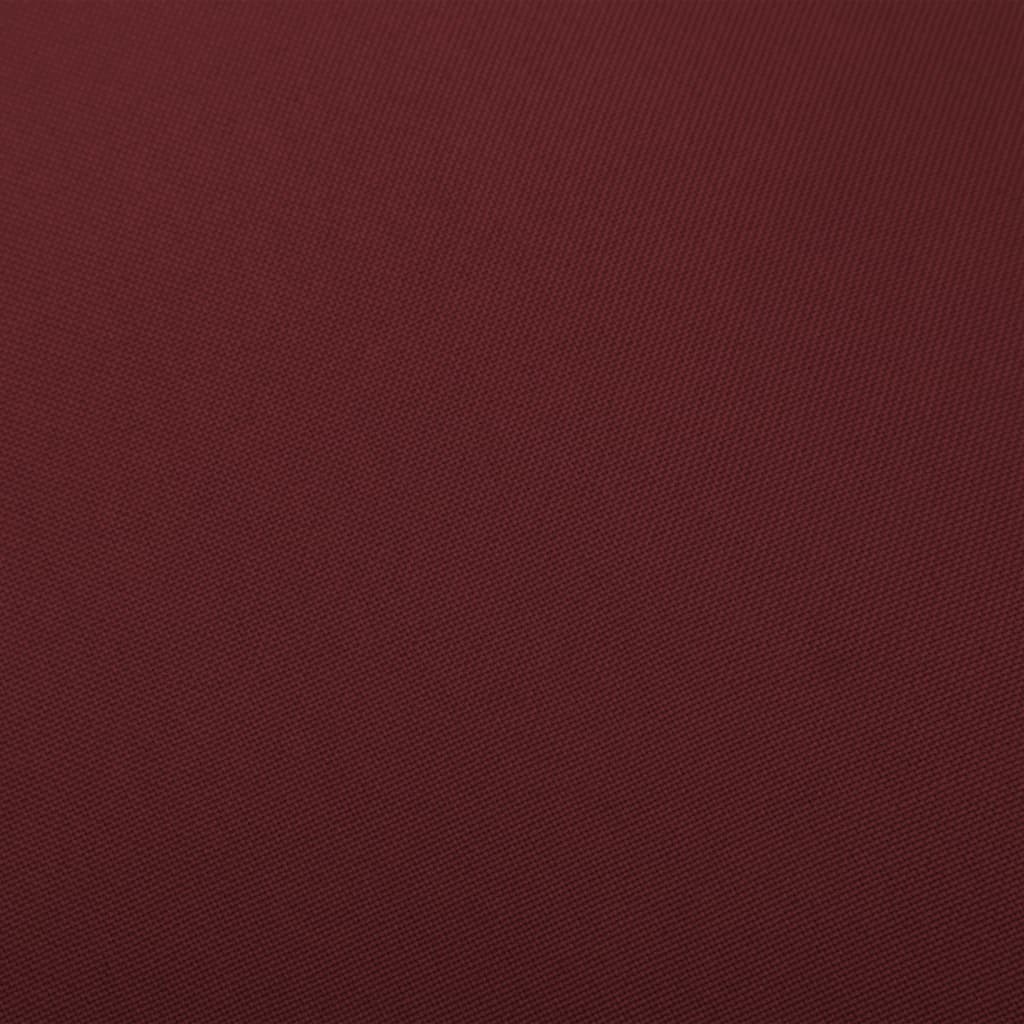 Scaun balansoar, roșu vin, material textil - Lando