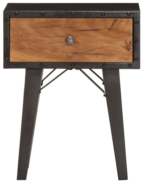 Загрузите изображение в средство просмотра галереи, Noptieră, 40x30x50 cm, lemn masiv reciclat - Lando
