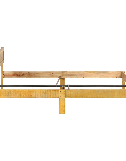Загрузите изображение в средство просмотра галереи, Cadru de pat, 140 cm, lemn masiv de mango - Lando
