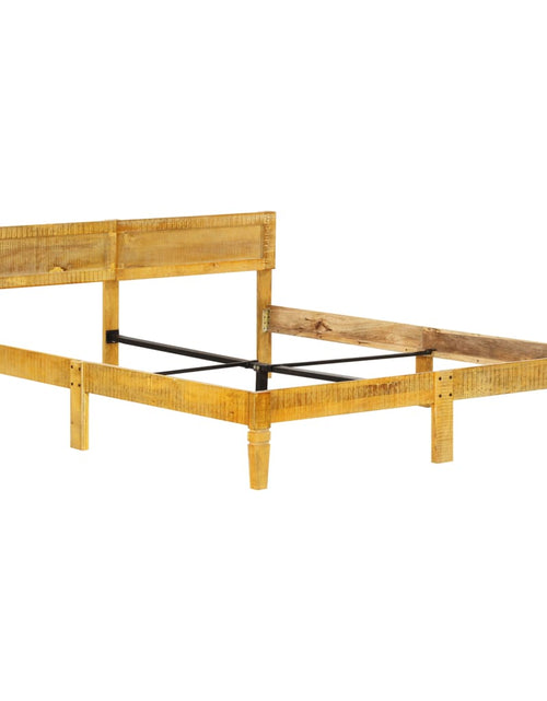 Încărcați imaginea în vizualizatorul Galerie, Cadru de pat, 160 cm, lemn masiv de mango - Lando
