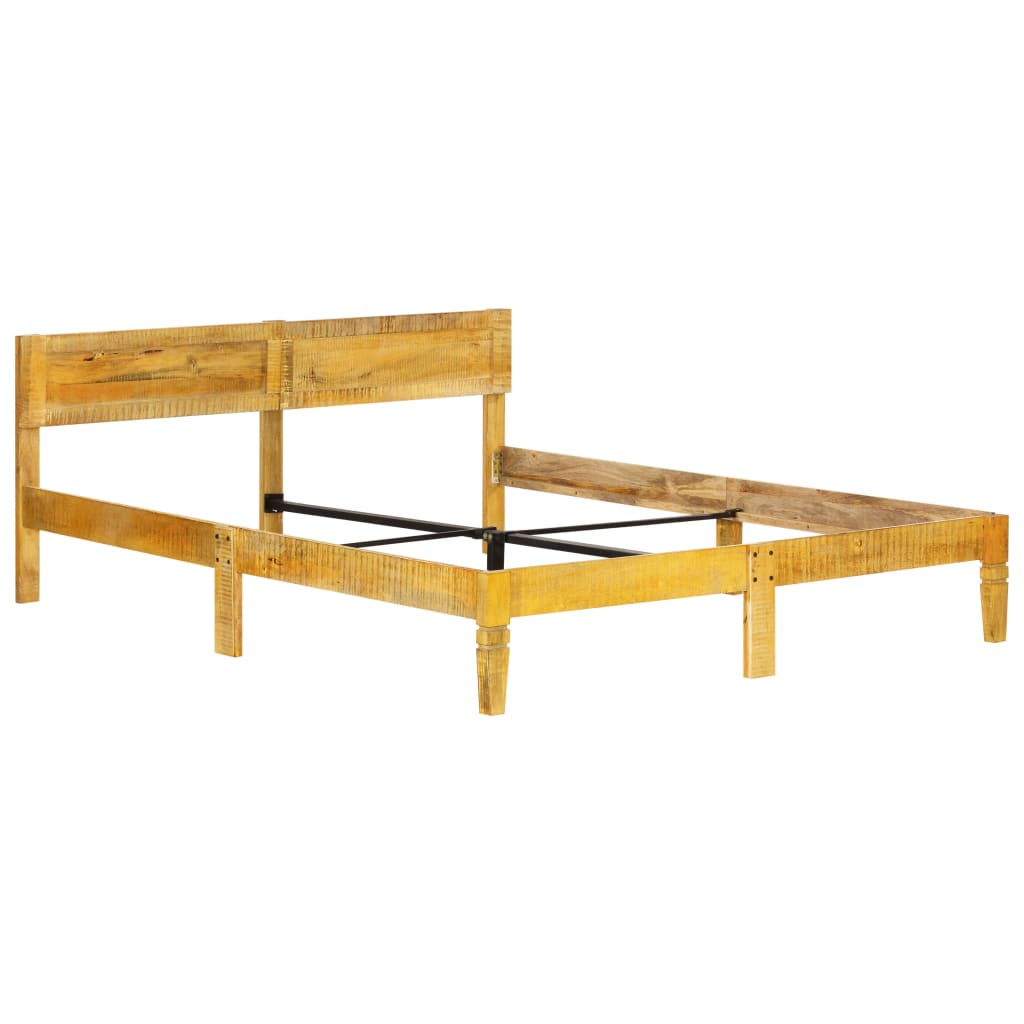 Cadru de pat, 160 cm, lemn masiv de mango - Lando