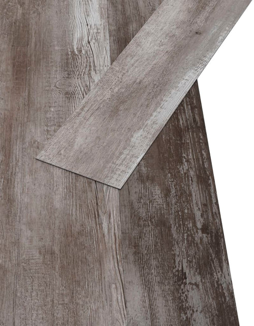 Загрузите изображение в средство просмотра галереи, Plăci de pardoseală, lemn maro mat, 5,26 m², 2 mm, PVC - Lando
