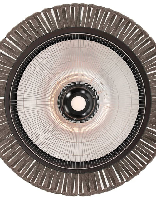 Загрузите изображение в средство просмотра галереи, Sunred Radiator suspendat Artix Corda, maro, cu halogen, 1800 W - Lando
