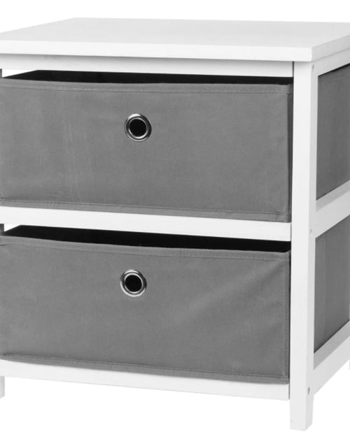 Загрузите изображение в средство просмотра галереи, 441895 H&amp;S Collection Storage Cabinet with 2 Drawers MDF Lando - Lando
