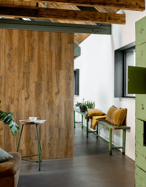 Încărcați imaginea în vizualizatorul Galerie, WallArt Panouri de perete aspect lemn, maro vintage, stejar reciclat - Lando
