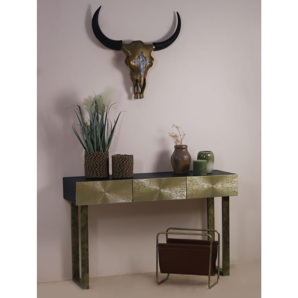 HSM Collection Cap de taur decorativ, L, 80x10x80 cm Lando - Lando